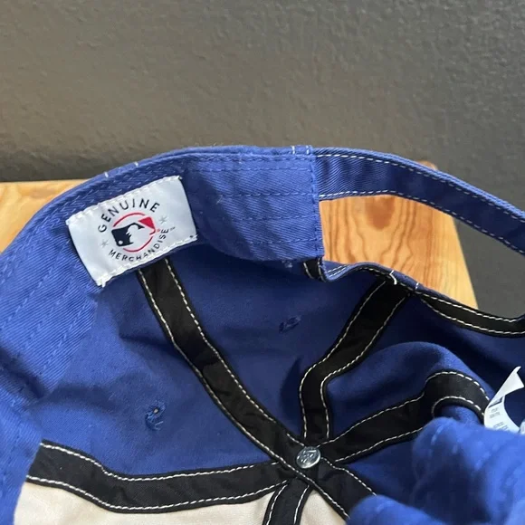 Los Angeles Dodgers blue black and white adjustable strap hat - Picture 4 of 5